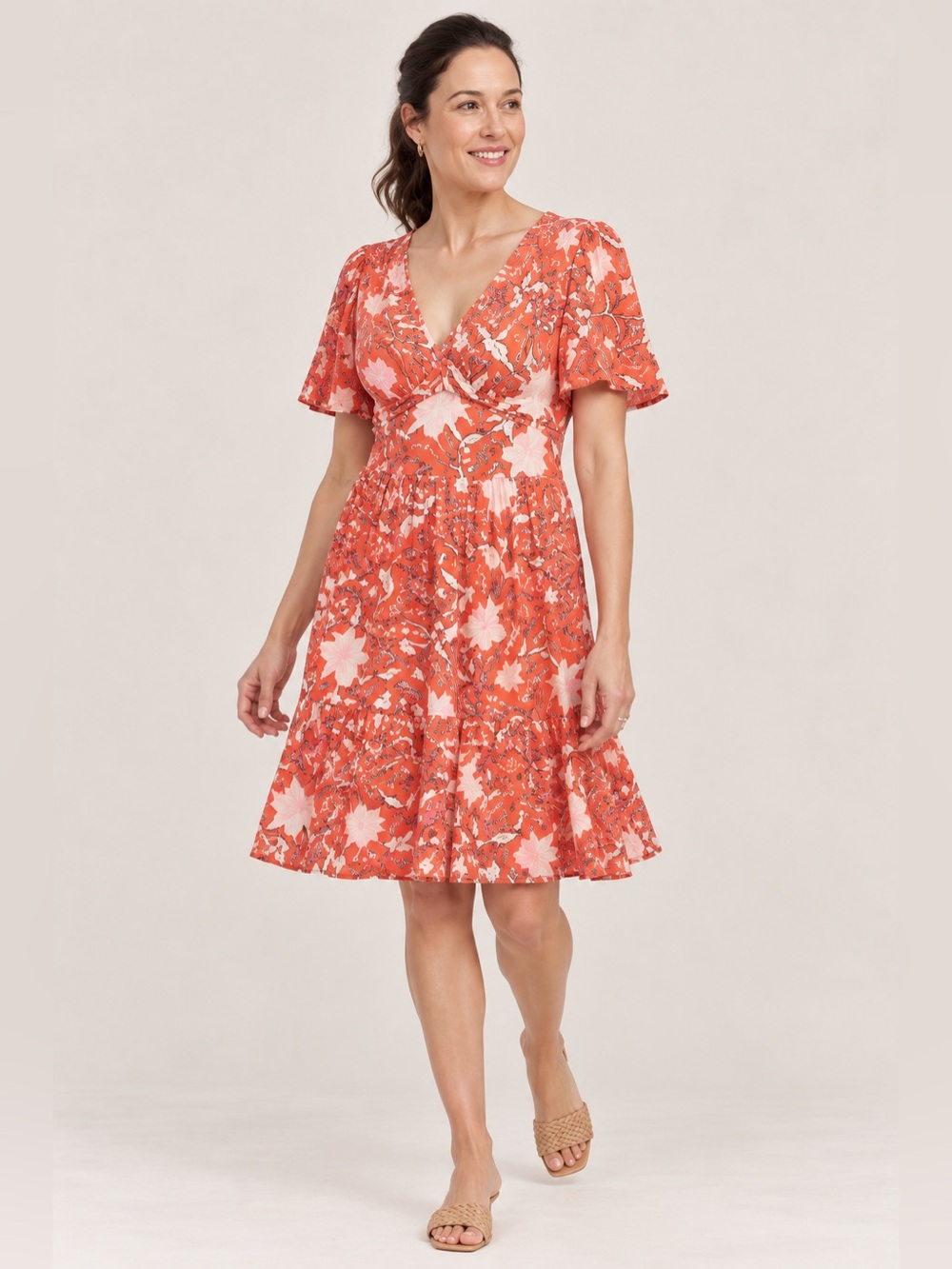 🎉5 for $45🎉 NWT Knox rose dress size L